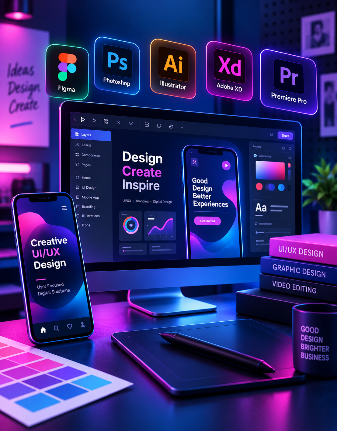 UI/UX & Graphic Design Services